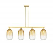 Innovations Lighting 716-4I-SG-G482-7AM - Brookhaven Cloche - 4 Light - 48 inch - Satin Gold - Stem hung - Island Light