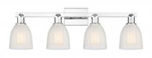Innovations Lighting 716-4W-PC-G441 - Brookfield - 4 Light - 33 inch - Polished Chrome - Bath Vanity Light