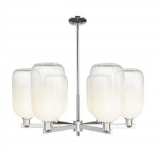 Innovations Lighting 716-6CR-PN-G482-7OP - Brookhaven Cloche - 6 Light - 24 inch - Polished Nickel - Chandelier