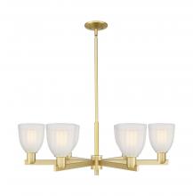 Innovations Lighting 716-6CR-SG-G441 - Brookfield - 6 Light - 36 inch - Satin Gold - Stem hung - Chandelier