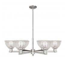 Innovations Lighting 716-6CR-SN-G422 - Arietta - 6 Light - 38 inch - Satin Nickel - Stem hung - Chandelier