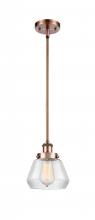 Innovations Lighting 916-1S-AC-G172 - Fulton - 1 Light - 6 inch - Antique Copper - Mini Pendant