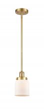 Innovations Lighting 916-1S-SG-G51 - Bell - 1 Light - 5 inch - Satin Gold - Mini Pendant