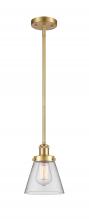 Innovations Lighting 916-1S-SG-G62 - Cone - 1 Light - 6 inch - Satin Gold - Mini Pendant