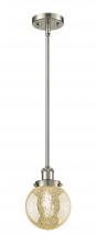 Innovations Lighting 916-1S-SN-G208-6 - Beacon - 1 Light - 6 inch - Brushed Satin Nickel - Mini Pendant