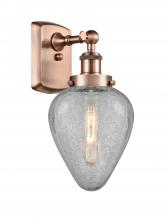 Innovations Lighting 916-1W-AC-G165 - Geneseo - 1 Light - 6 inch - Antique Copper - Sconce