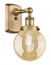 Innovations Lighting 916-1W-BB-G208-6 - Beacon - 1 Light - 6 inch - Brushed Brass - Sconce