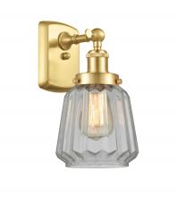Innovations Lighting 916-1W-SG-G142 - Chatham - 1 Light - 6 inch - Satin Gold - Sconce