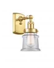 Innovations Lighting 916-1W-SG-G182S - Canton - 1 Light - 6 inch - Satin Gold - Sconce