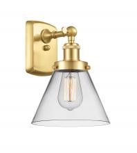 Innovations Lighting 916-1W-SG-G42 - Cone - 1 Light - 8 inch - Satin Gold - Sconce