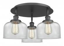 Innovations Lighting 916-3C-BK-G72 - Cone - 3 Light - 20 inch - Matte Black - Semi-Flush Mount