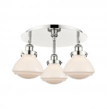 Innovations Lighting 916-3C-PN-G321 - Olean - 3 Light - 19 inch - Polished Nickel - Semi-Flush Mount