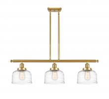 Innovations Lighting 916-3I-SG-G713 - Bell - 3 Light - 36 inch - Satin Gold - Stem Hung - Island Light