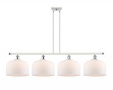 Innovations Lighting 916-4I-WPC-G71-L - Bell - 4 Light - 48 inch - White Polished Chrome - Stem Hung - Island Light