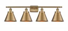 Innovations Lighting 916-4W-BB-M13-BB - Appalachian - 4 Light - 36 inch - Brushed Brass - Bath Vanity Light