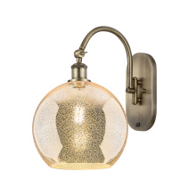 Innovations Lighting 918-1W-AB-G128-10 - Athens - 1 Light - 10 inch - Antique Brass - Adjustable - Sconce