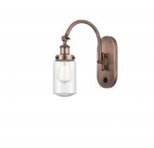 Innovations Lighting 918-1W-AC-G314 - Dover - 1 Light - 5 inch - Antique Copper - Adjustable Swing Arm