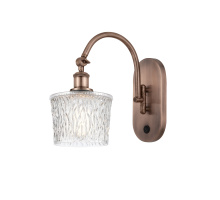 Innovations Lighting 918-1W-AC-G402 - Niagara - 1 Light - 7 inch - Antique Copper - Sconce