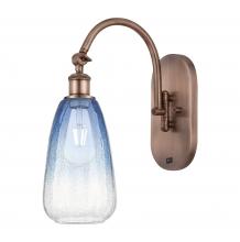 Innovations Lighting 918-1W-AC-G480-6SB - Brookhaven Almond - 1 Light - 6 inch - Antique Copper - Sconce