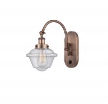 Innovations Lighting 918-1W-AC-G534 - Oxford - 1 Light - 8 inch - Antique Copper - Adjustable Swing Arm