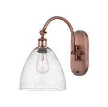 Innovations Lighting 918-1W-AC-GBD-94 - Bristol - 1 Light - 9 inch - Antique Copper - Sconce