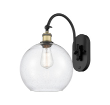 Innovations Lighting 918-1W-BAB-G124-10 - Athens - 1 Light - 10 inch - Black Antique Brass - Adjustable - Sconce