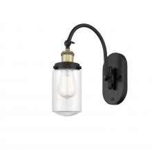 Innovations Lighting 918-1W-BAB-G312 - Dover - 1 Light - 5 inch - Black Antique Brass - Adjustable Swing Arm