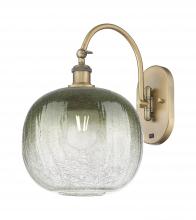 Innovations Lighting 918-1W-BB-G481-10SL - Brookhaven Sphere - 1 Light - 11 inch - Brushed Brass - Sconce