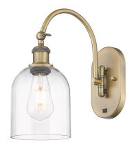Innovations Lighting 918-1W-BB-G558-6CL - Bella - 1 Light - 6 inch - Brushed Brass - Sconce