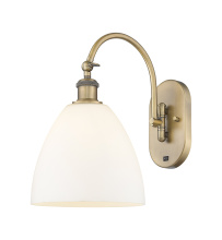 Innovations Lighting 918-1W-BB-GBD-91 - Bristol - 1 Light - 9 inch - Brushed Brass - Sconce