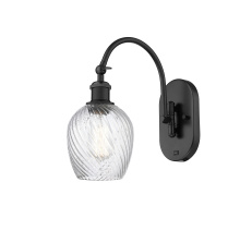 Innovations Lighting 918-1W-BK-G292 - Salina - 1 Light - 6 inch - Matte Black - Sconce