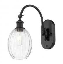 Innovations Lighting 918-1W-BK-G459-6CL - Preston Bulb - 1 Light - 6 inch - Matte Black - Sconce
