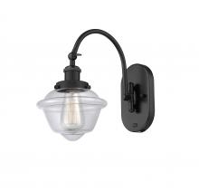 Innovations Lighting 918-1W-BK-G532 - Oxford - 1 Light - 8 inch - Matte Black - Adjustable Swing Arm