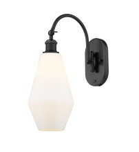 Innovations Lighting 918-1W-BK-G651-7 - Cindyrella - 1 Light - 7 inch - Matte Black - Adjustable - Sconce