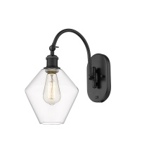 Innovations Lighting 918-1W-BK-G652-8 - Cindyrella - 1 Light - 8 inch - Matte Black - Adjustable - Sconce