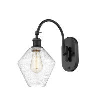 Innovations Lighting 918-1W-BK-G654-8 - Cindyrella - 1 Light - 8 inch - Matte Black - Adjustable - Sconce