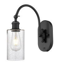 Innovations Lighting 918-1W-BK-G804 - Clymer - 1 Light - 4 inch - Matte Black - Sconce
