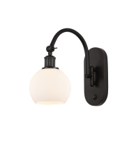 Innovations Lighting 918-1W-OB-G121-6 - Athens - 1 Light - 6 inch - Oil Rubbed Bronze - Sconce