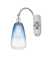 Innovations Lighting 918-1W-PC-G480-6SB - Brookhaven Almond - 1 Light - 6 inch - Polished Chrome - Sconce