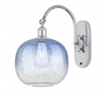 Innovations Lighting 918-1W-PC-G481-10SB - Brookhaven Sphere - 1 Light - 11 inch - Polished Chrome - Sconce