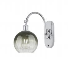 Innovations Lighting 918-1W-PC-G483-8SL - Brookhaven Globe - 1 Light - 8 inch - Polished Chrome - Sconce