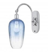 Innovations Lighting 918-1W-PC-G484-7SB - Brookhaven Flute - 1 Light - 7 inch - Polished Chrome - Sconce