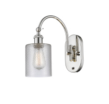 Innovations Lighting 918-1W-PN-G112 - Cobbleskill - 1 Light - 5 inch - Polished Nickel - Sconce