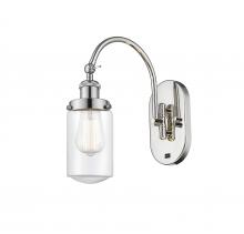 Innovations Lighting 918-1W-PN-G312 - Dover - 1 Light - 5 inch - Polished Nickel - Adjustable Swing Arm