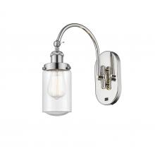 Innovations Lighting 918-1W-PN-G314 - Dover - 1 Light - 5 inch - Polished Nickel - Adjustable Swing Arm