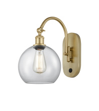 Innovations Lighting 918-1W-SG-G122-8 - Athens - 1 Light - 8 inch - Satin Gold - Sconce
