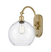 Innovations Lighting 918-1W-SG-G124-10 - Athens - 1 Light - 10 inch - Satin Gold - Adjustable - Sconce
