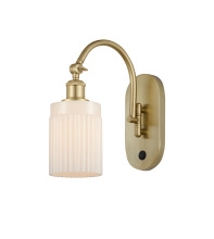 Innovations Lighting 918-1W-SG-G341 - Hadley - 1 Light - 5 inch - Satin Gold - Sconce