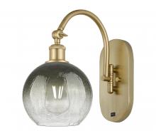Innovations Lighting 918-1W-SG-G483-8SL - Brookhaven Globe - 1 Light - 8 inch - Satin Gold - Sconce