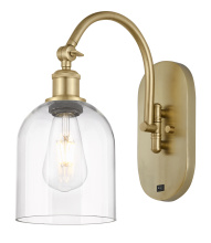 Innovations Lighting 918-1W-SG-G558-6CL - Bella - 1 Light - 6 inch - Satin Gold - Sconce